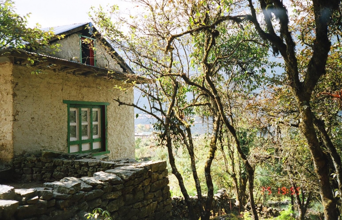 House at the bottom of Lukla hill